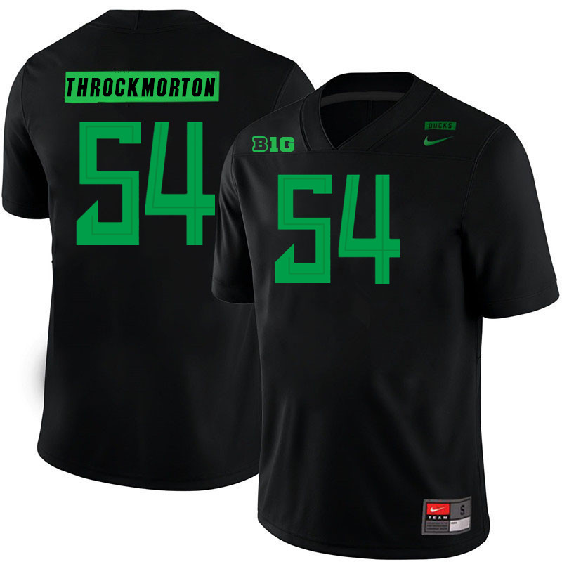 Calvin Throckmorton Oregon Jersey,Oregon Ducks Football Uniforms Youth-Alternate Black